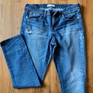 Madewell Distressed Slim BoyJean | Fav Fall Jean